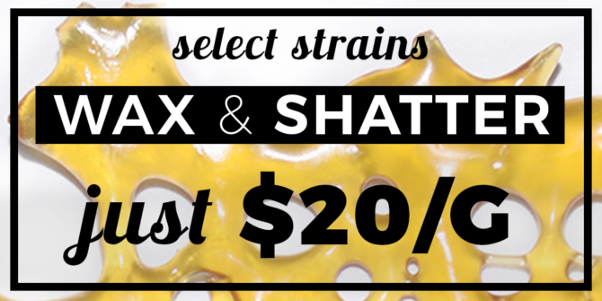 wax shatter concentrates